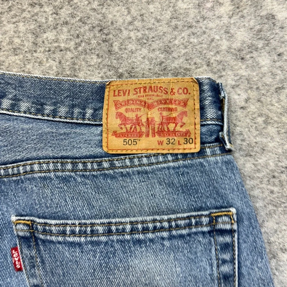 Lot of 4 Levi's 505 560 Jeans Men's 32x30 Blue Denim Straight Comfort Work Pants